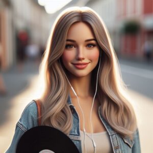 AI art of Hannah Bellinger from Hook Line and Sinker