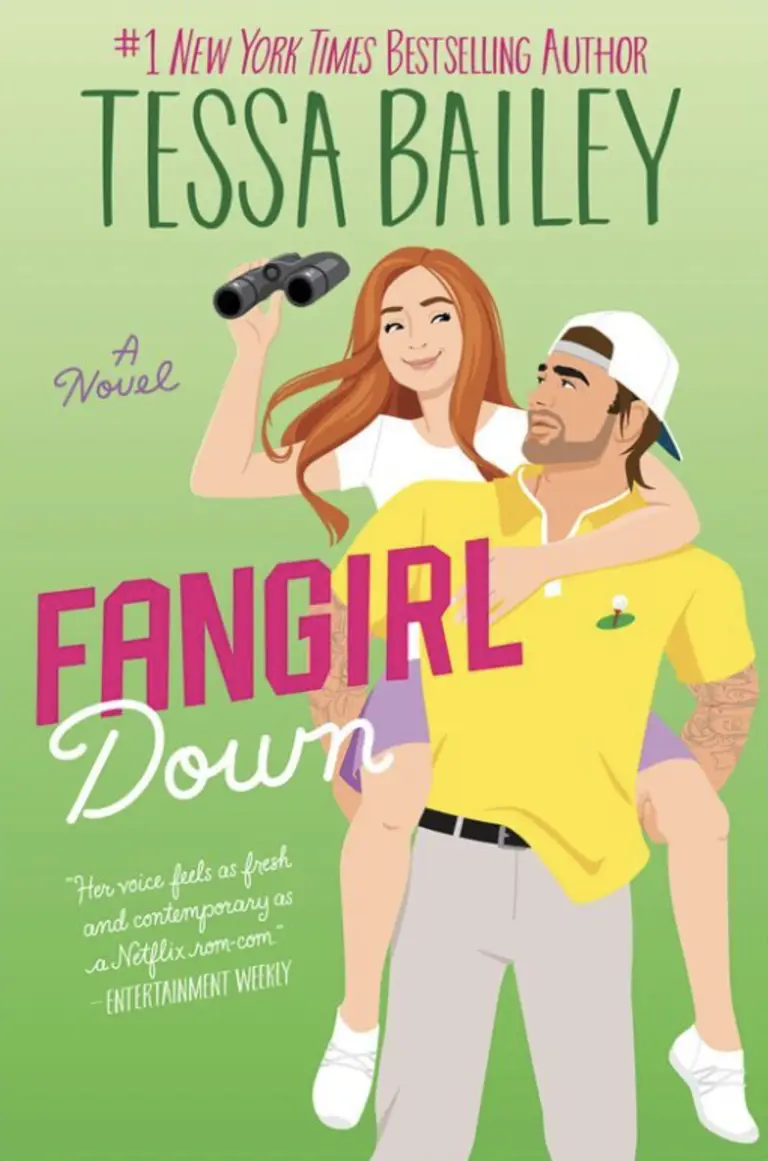 finally making golf hot in Tessa Bailey's Fangirl Down.